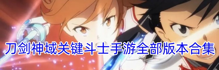 刀剑神域关键斗士手游全部版本合集