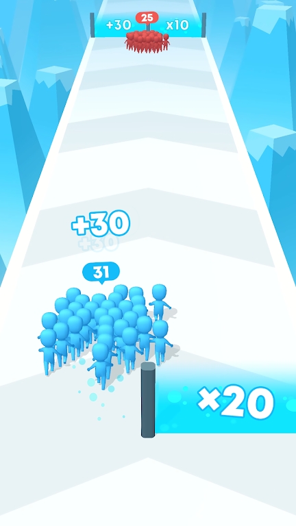 Crowd Runners 3D
