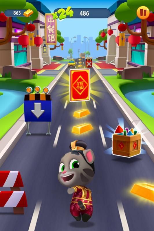 汤姆猫英雄跑酷(代币版)