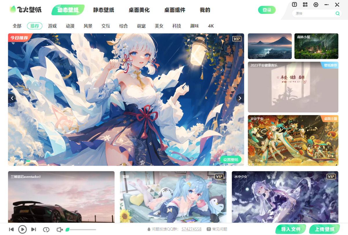 飞火动态壁纸电脑版