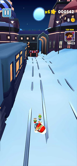 subwaysurf雪地版